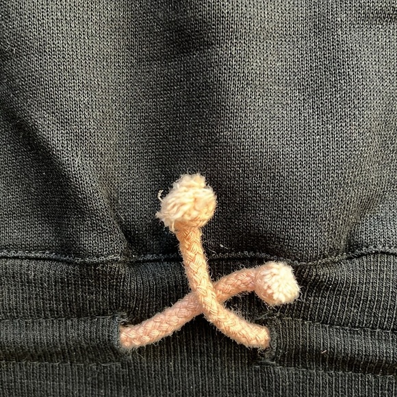 VTG Bugle Boy Dimension Mock Turtleneck Pullover Black/Red Embroidered Large - Picture 7 of 12